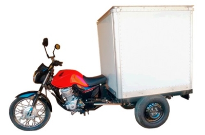 Triciclo moto carga